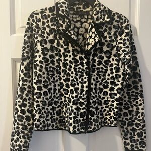 Ann Taylor Sweater Moto Women's Jacket